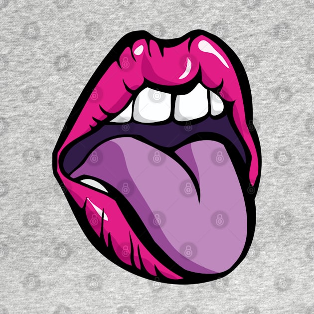 Tongue | Mouth | Lips by NJORDUR